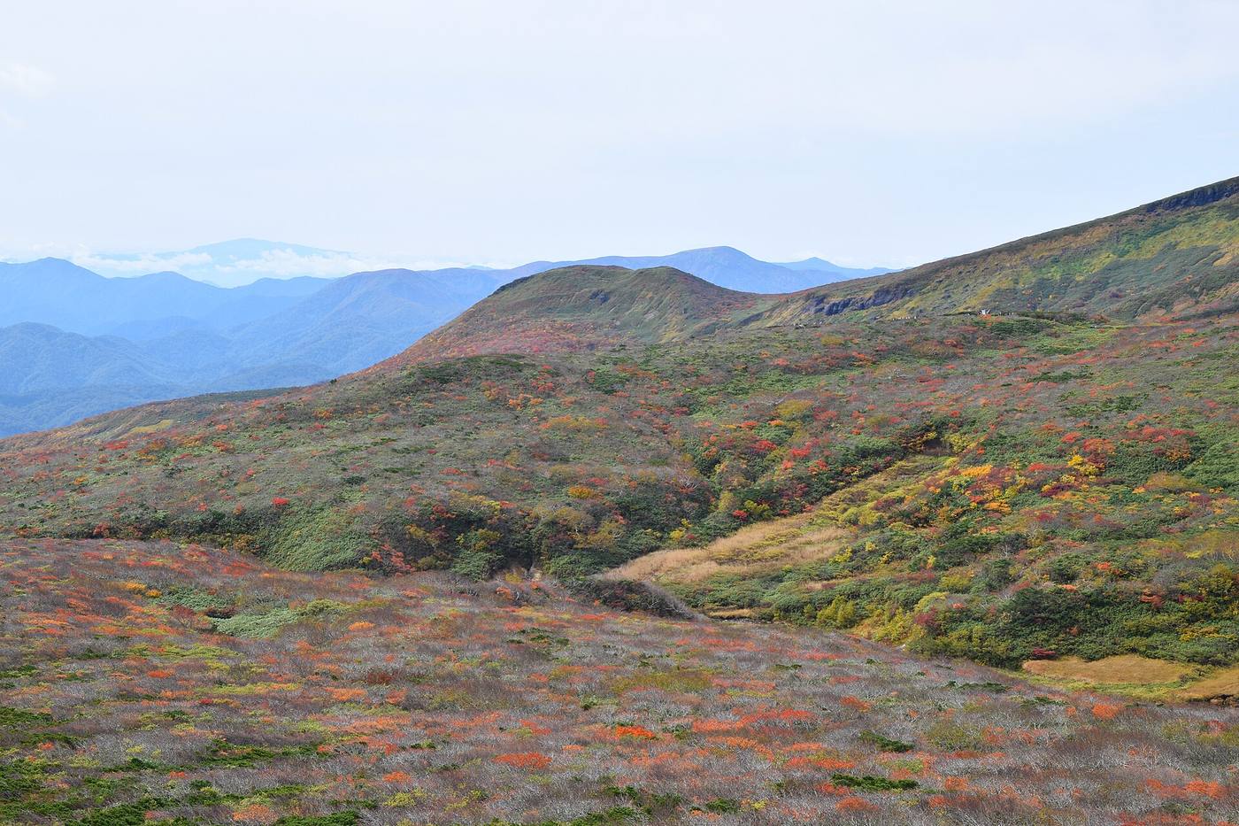 秋の栗駒山